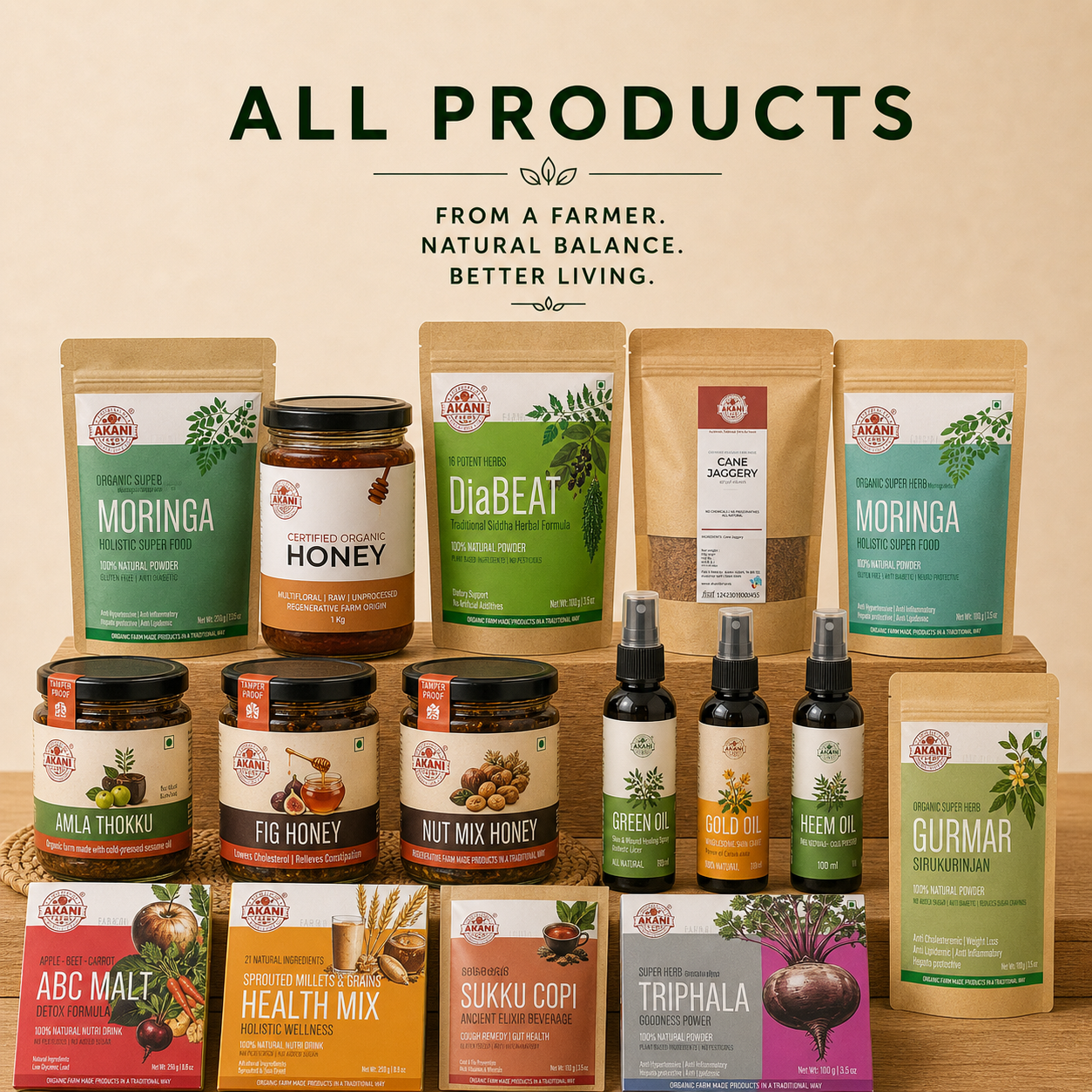 ALL PRODUCTS – AKANI FARMS