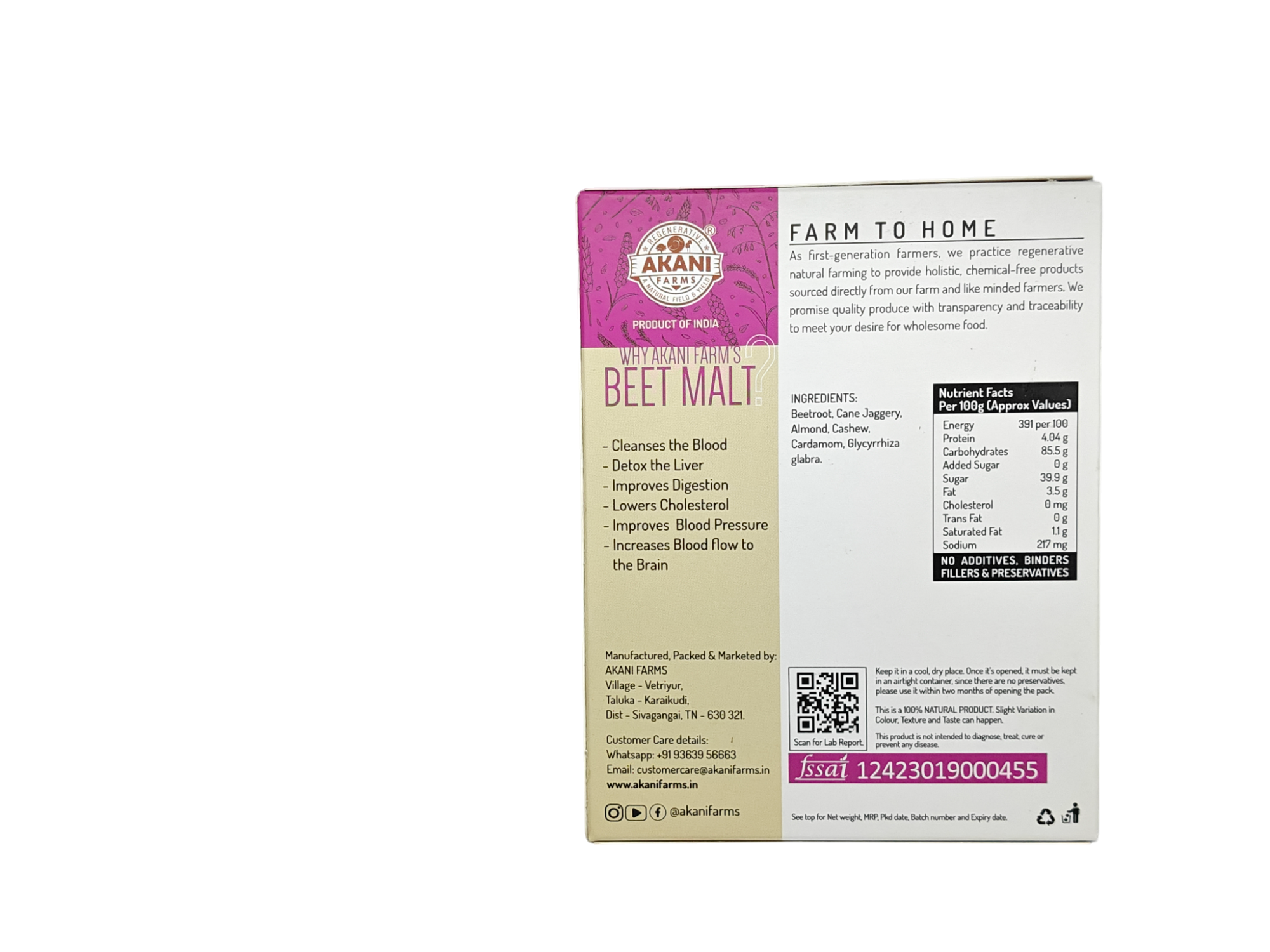 BEET Malt / Latte / Milk Mix