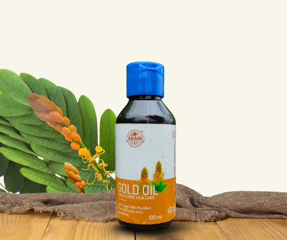 GOLD OIL for Eczema, Itching, all skin issues