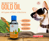 GOLD OIL for Eczema, Itching, all skin issues